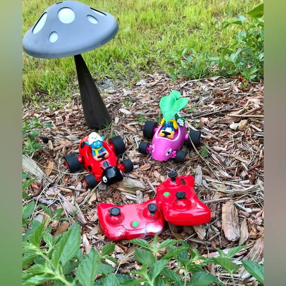 PEYO Not Working THE SMURFS RC Cars Remote Control Smurfette Mobile Vehicle Toy - Picture 11 of 11